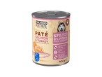 Orlando PureTaste: pateu de somon și curcan pentru câini, fără cereale.