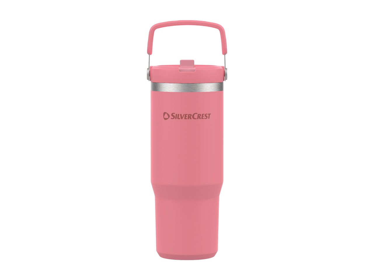 Silvercrest Pink Stainless Steel Insulated Mug
