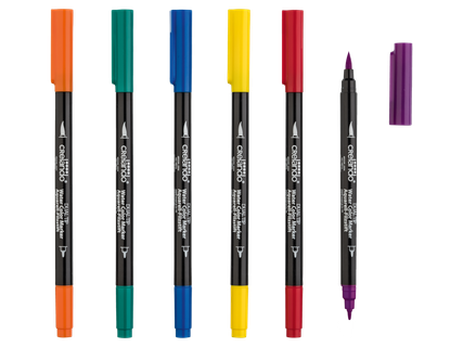 Akvareliniai flomasteriai 