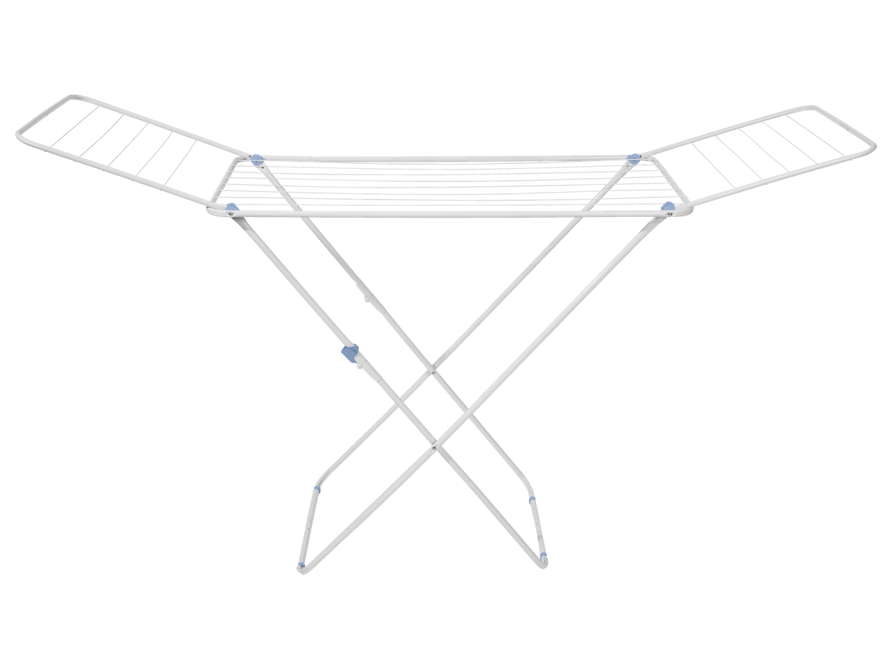 Foldable clothes drying rack.