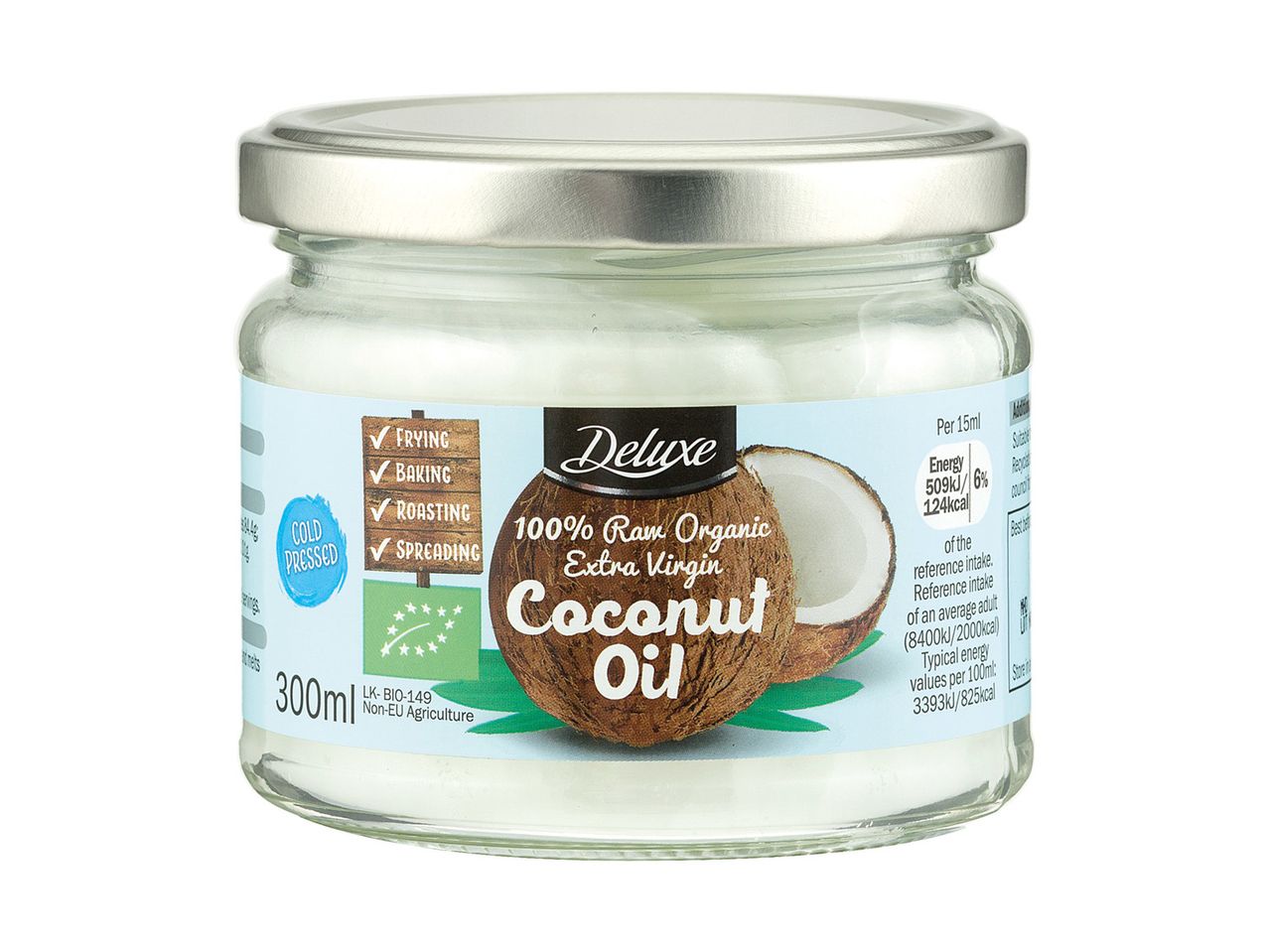 Go to full screen view: Deluxe Organic Coconut Oil - Image 1
