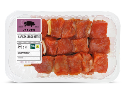 Varkensbrochette