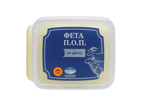 Τυρί φέτα Π.Ο.Π. σε φέτες
