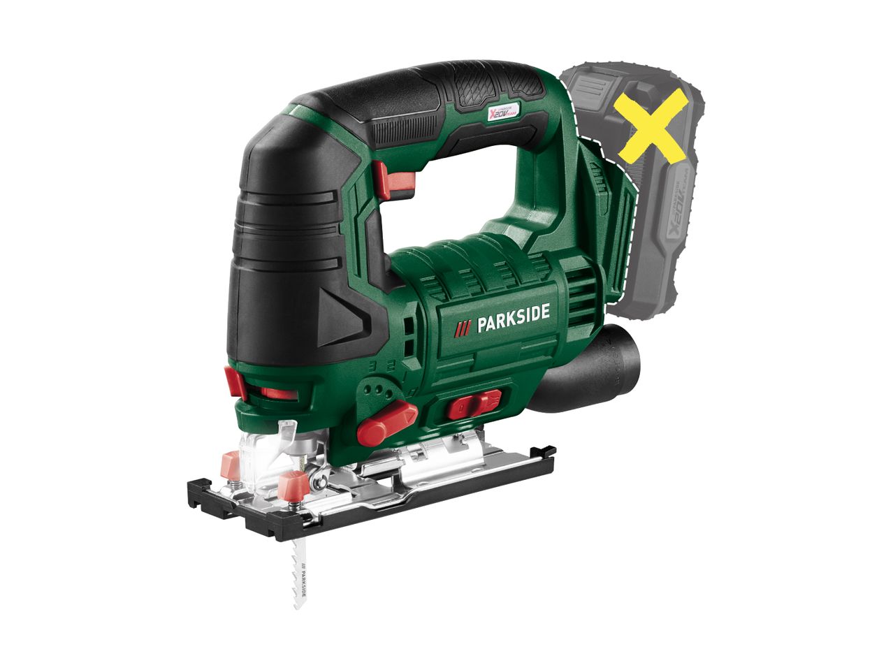 Batteridreven pendulstiksav 20 V
