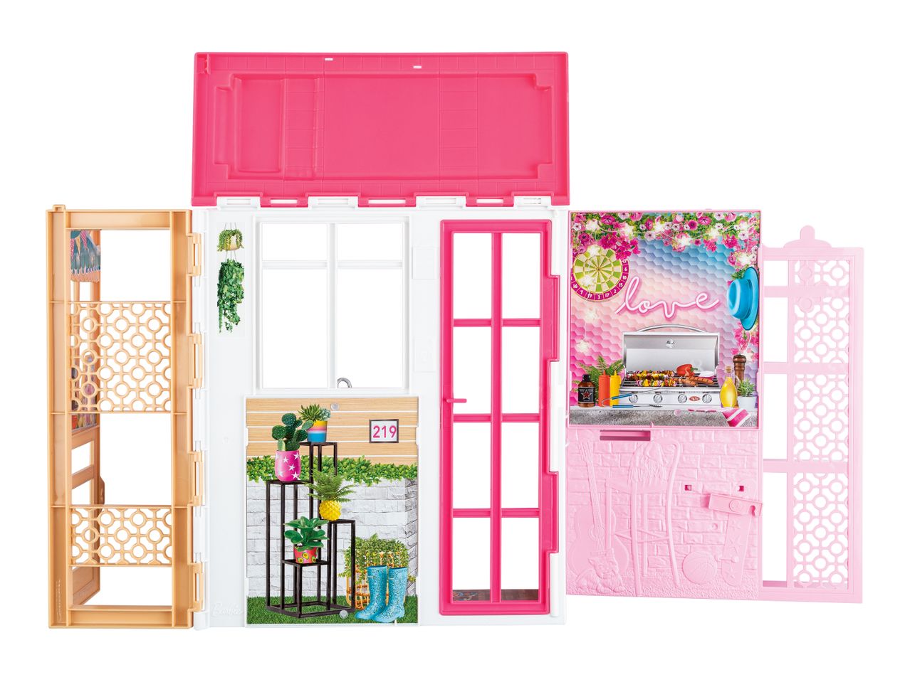Go to full screen view: Barbie Holiday House - Image 2