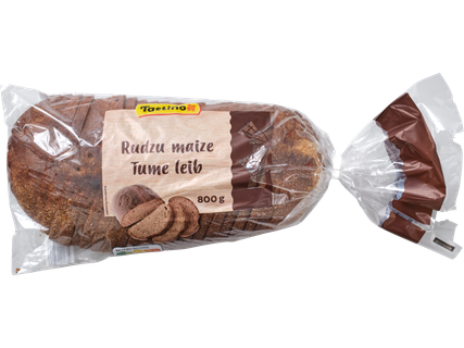 Tastino Tume leib viilutatud