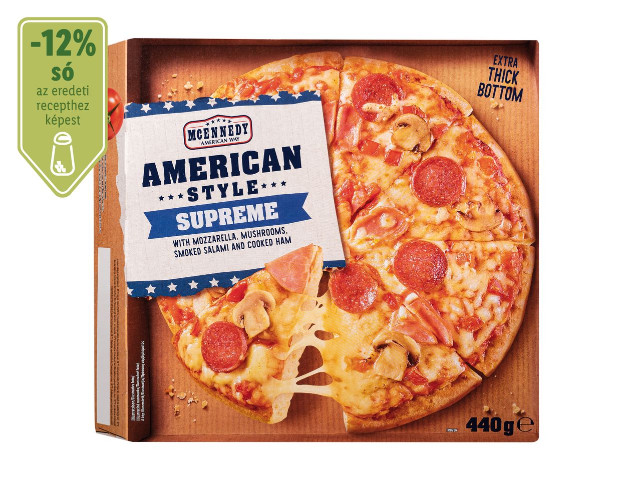Ugrás a teljes képernyős nézethez: Amerikai pizza – Kép 1