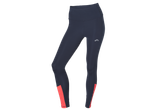 CRIVIT® Calças de Corrida em azul escuro com detalhes coral