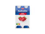 Iogurte líquido Milbona Sabores Morango com Nutri-Score D