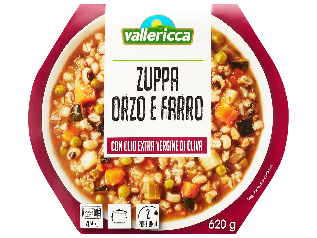 Zuppa orzo e farro