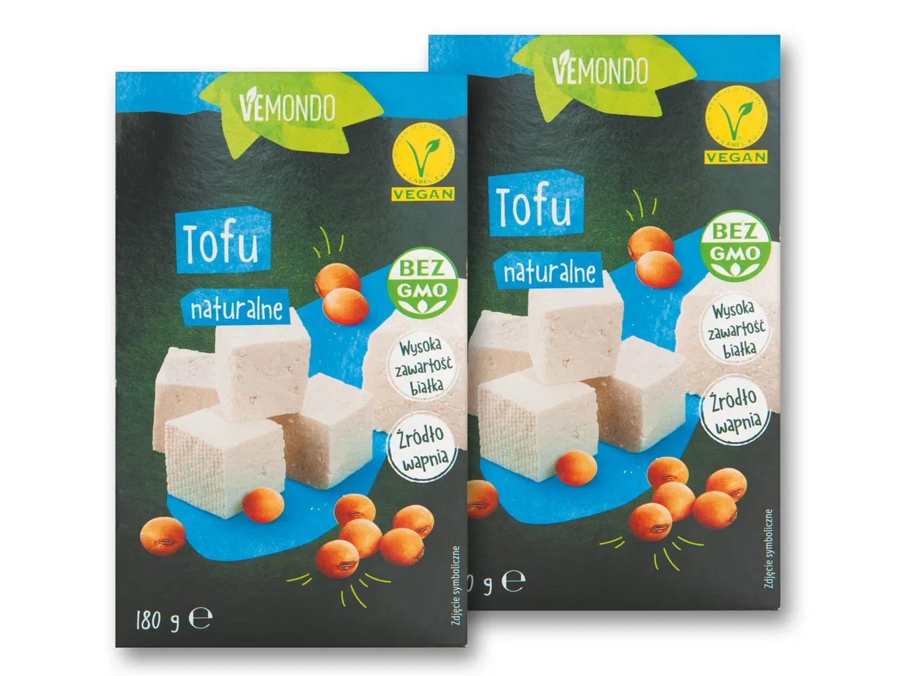 Pełny ekran: VEMONDO Tofu naturalne, wędzone - zdjęcie 1