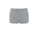 Grijs heren ondergoed, boxershorts.