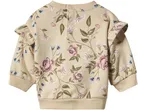 Bluză de molton lupilu® pentru fete, cu imprimeu floral și volane