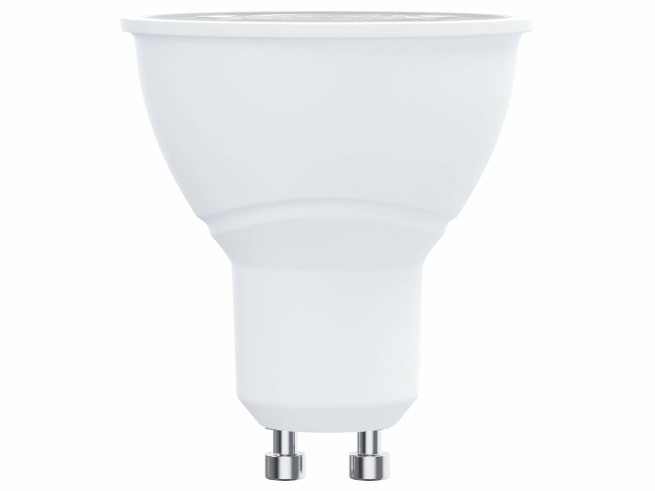 Ampoule LED GU10 blanche.