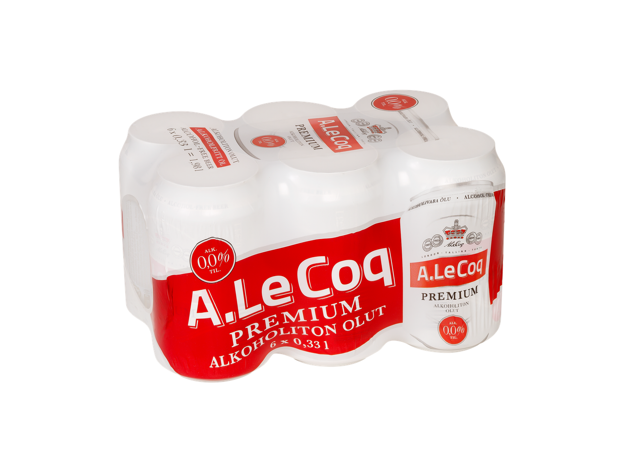 A. Le Coq Premium 0,0 % 6-pack
