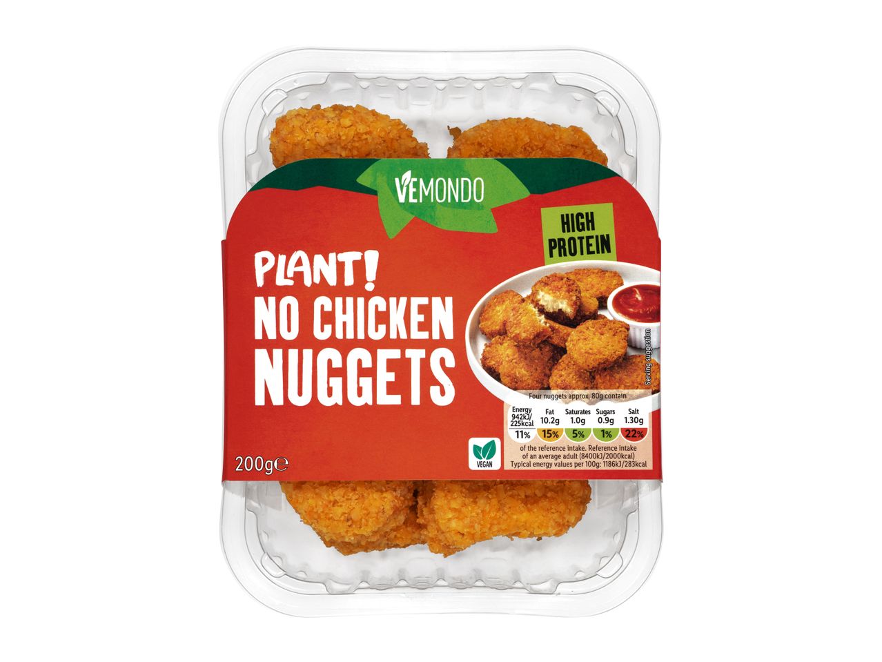 Go to full screen view: Vemondo Meat Free Nuggets / Drumsticks - Image 2