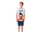 Pijama infantil com estampa do Goku.