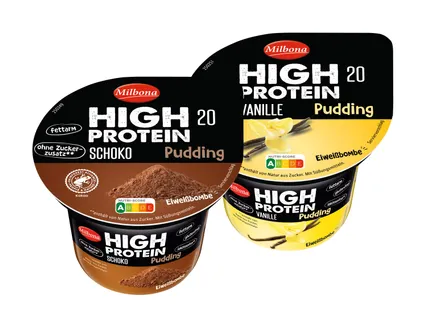 Milbona High Protein Pudding