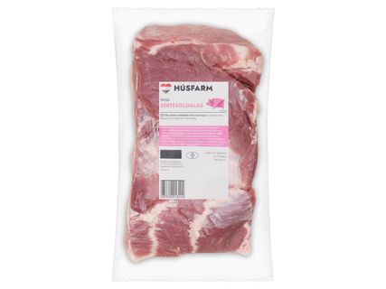 Friss sertésoldalas