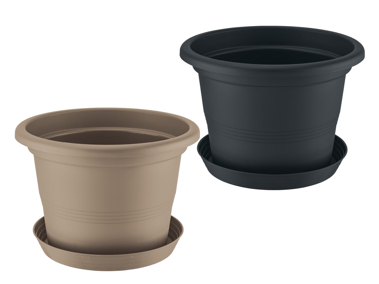 Pflanzgefäß mit Untersetzer