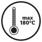 Temperatură maximă: 180°C