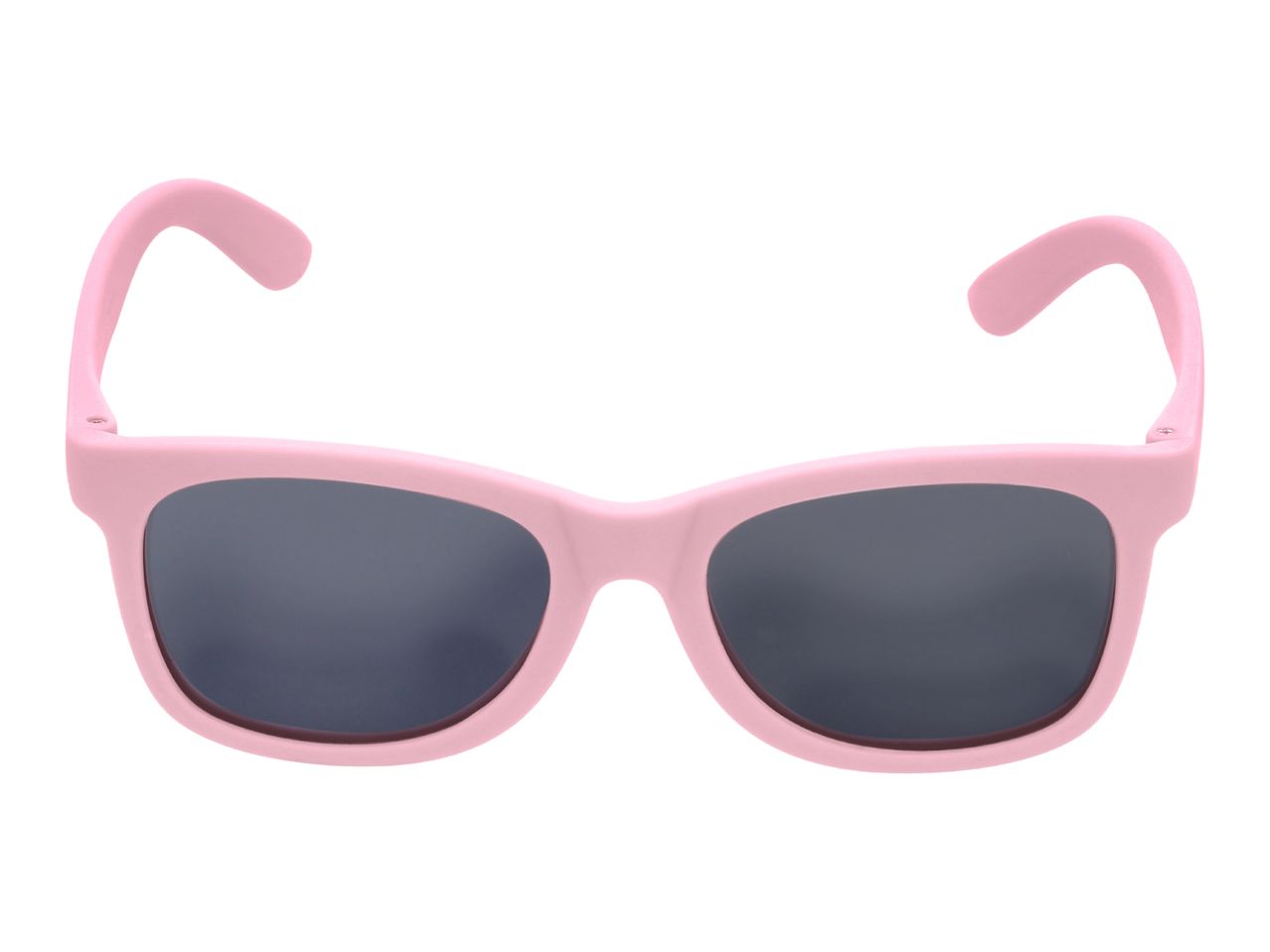 Pink sunglasses with dark lenses