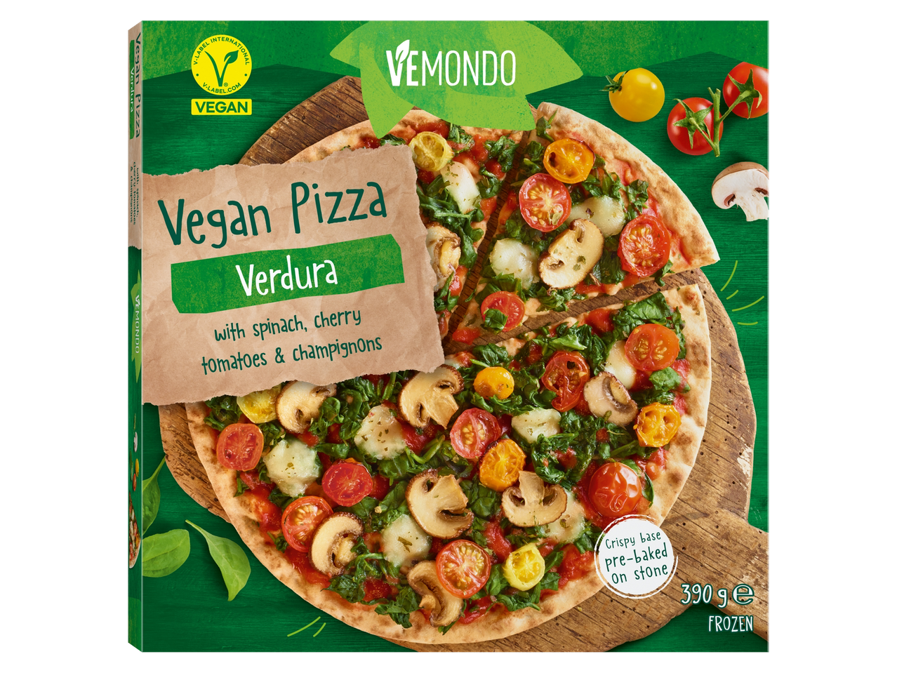 Accesați vizualizarea pe ecran complet: Pizza vegană - Imagine 1