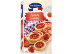 Duc De Coeur zemenes tartletes, franču stilā.
