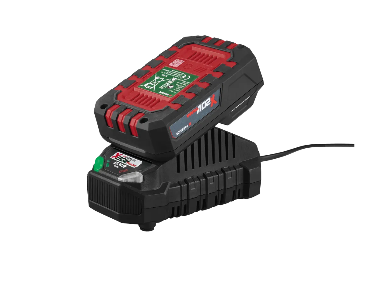 Bateria Parkside 20V 2Ah com carregador