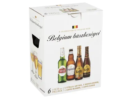 Belgium büszkeségei sörválogatás
