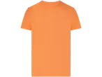 Tricou portocaliu cu mâneci scurte.