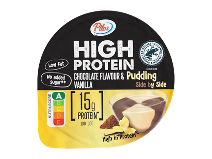 High protein puding