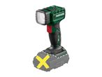 Parkside X20V Team cordless LED work light with a battery pack
