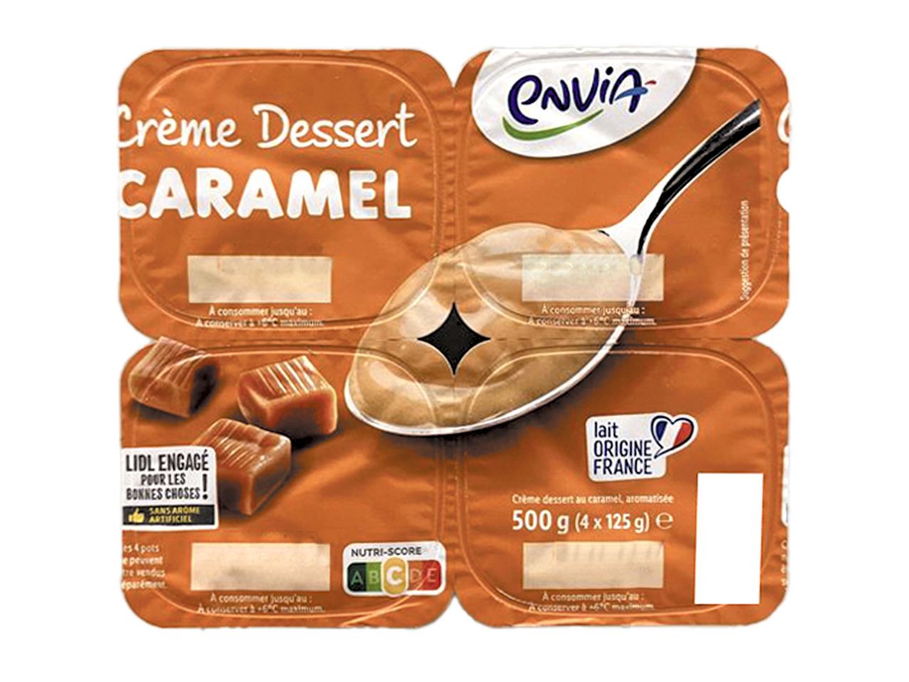 Aller en mode plein écran : Crème dessert caramel - Image 1