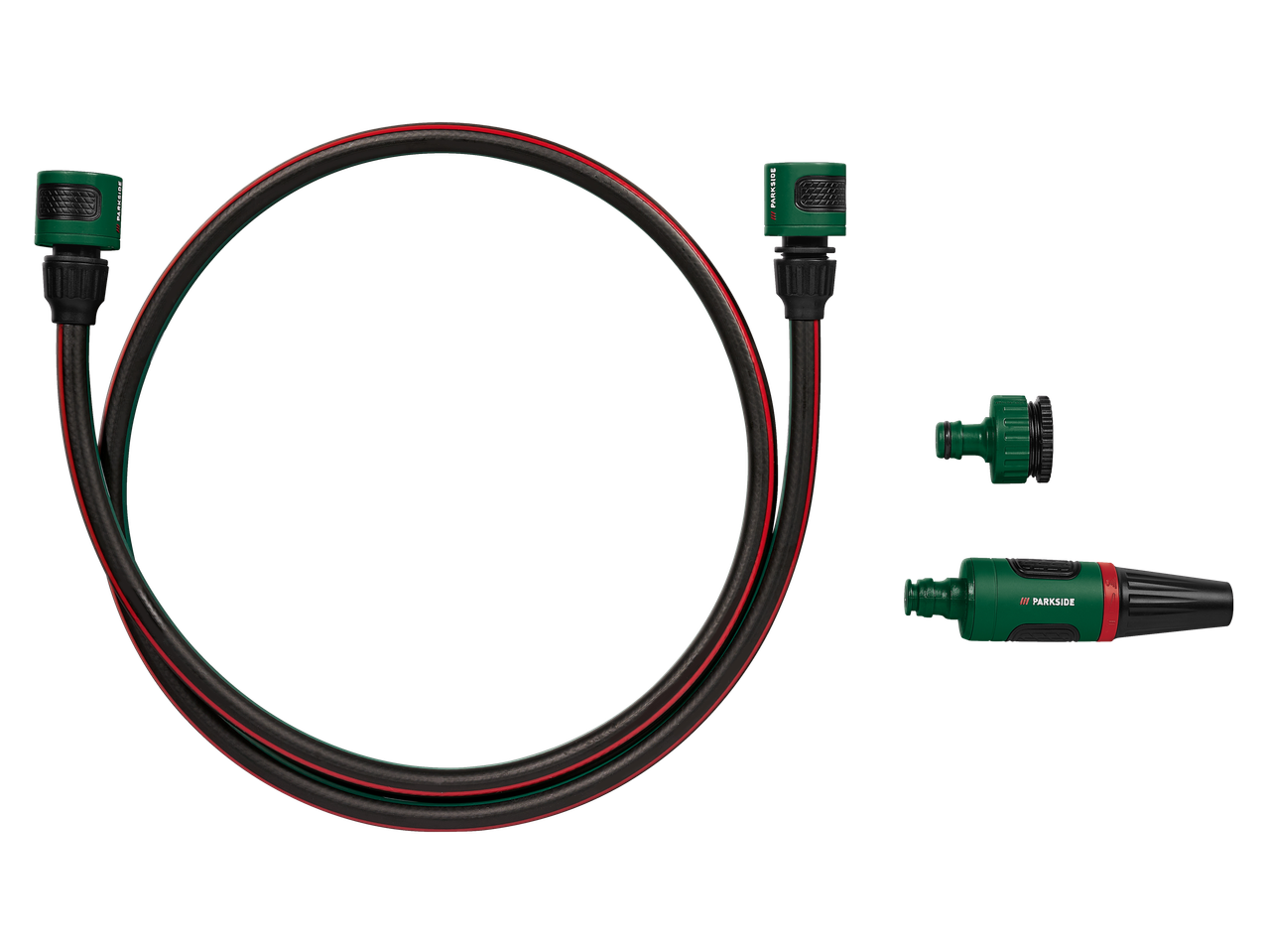 Baštensko crevo sa brzim konektorima i mlaznicom za prskanje