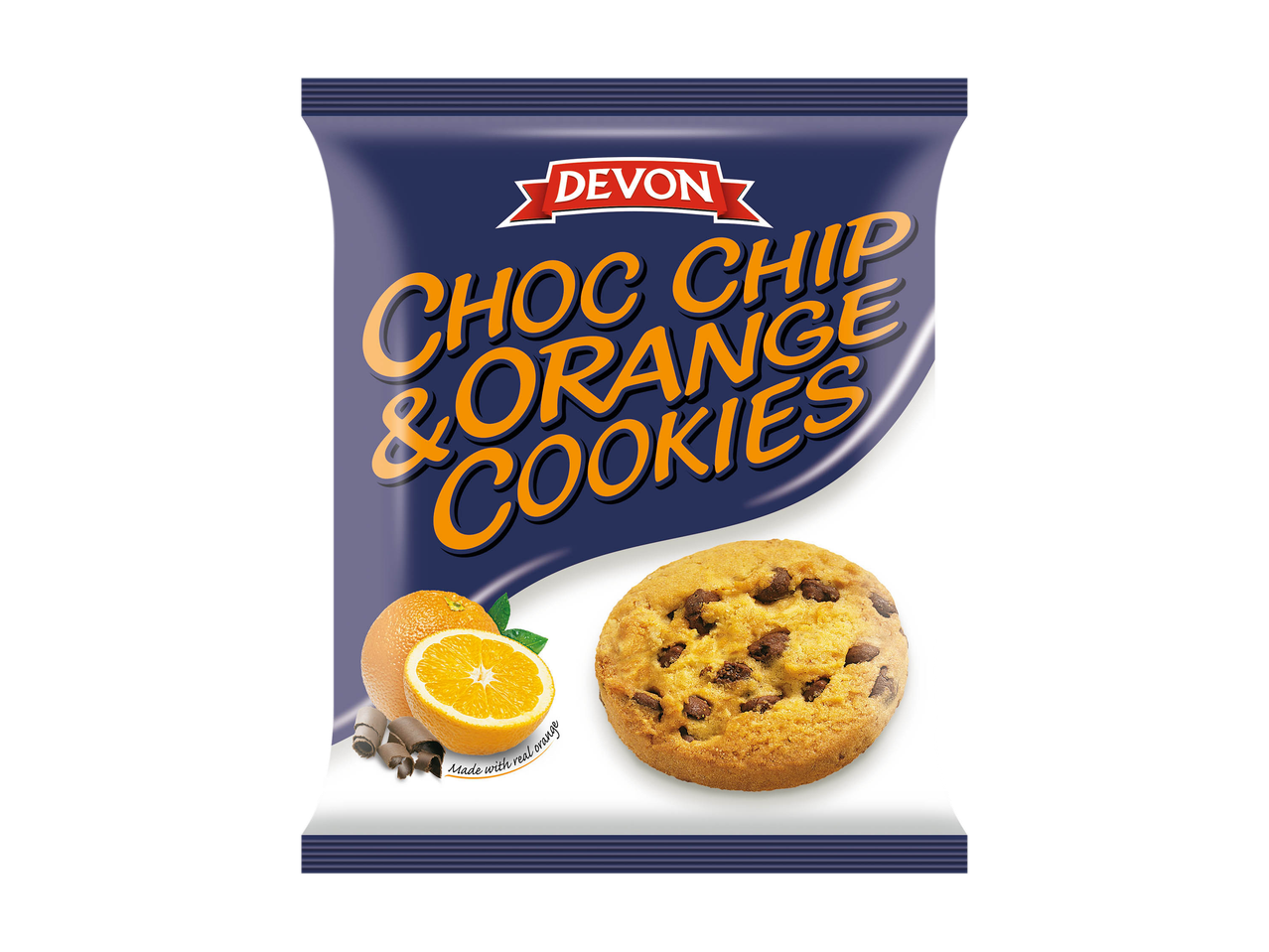 Choc Chip & Orange Cookies