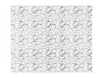 Livarno Home White Patterned Tablecloth 