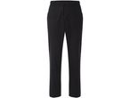 Pantaloni neri con coulisse.