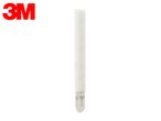 A white 3M Command Strip with a textured surface and the 3M logo at the bottom.