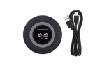 SILVERCREST Bluetooth® zvučnik za kupatilo sa digitalnim ekranom i USB kablom za punjenje.