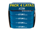 Pack de 4 latas de Atum ao natural.