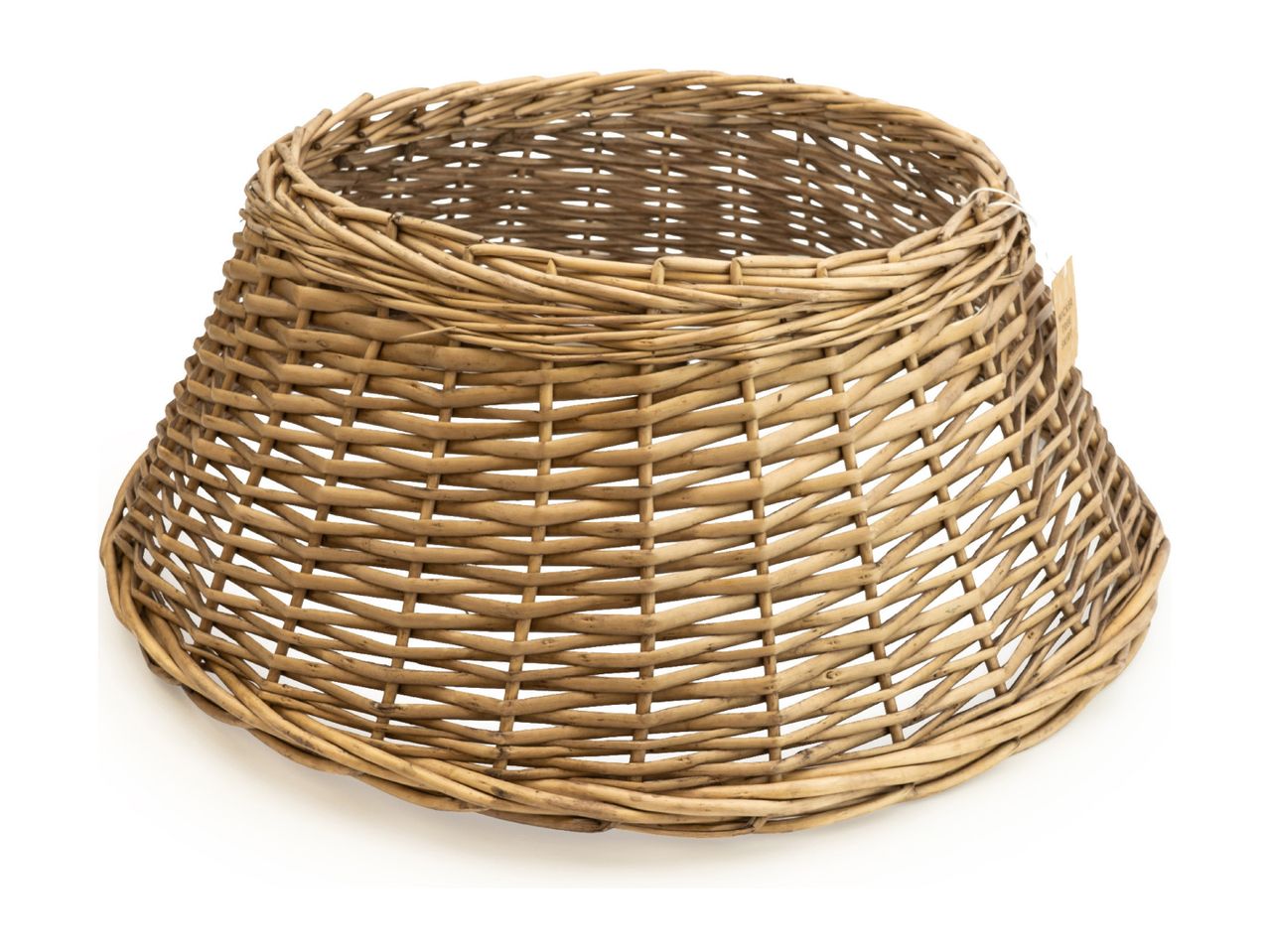 Wicker Christmas tree skirt