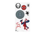 Spider-Man wall stickers featuring various Spider-Man designs and logos.
