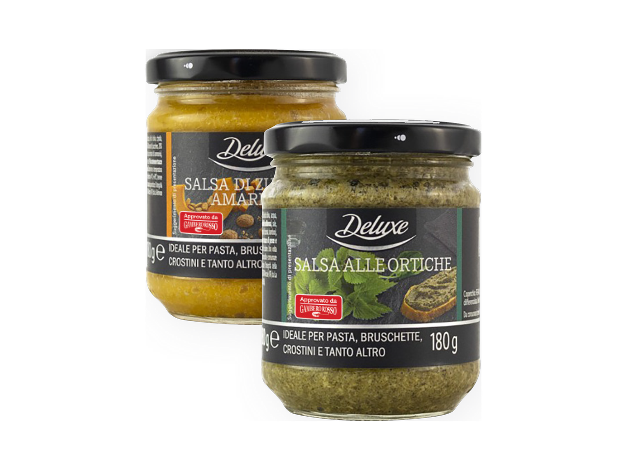 Salsa alle ortiche o alla zucca e amaretti