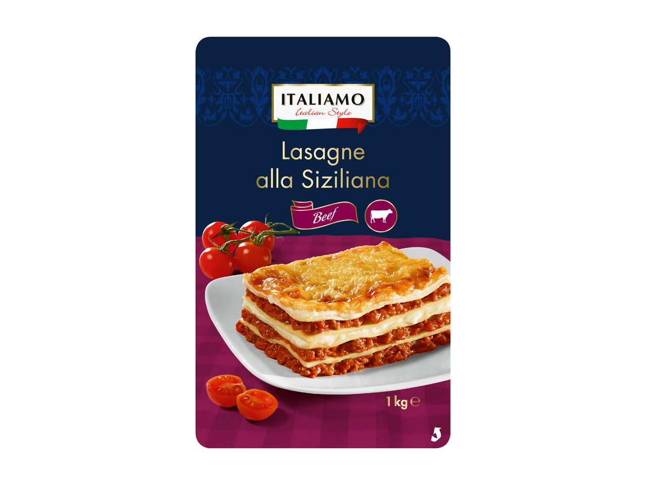 Pakiranje Milano Lasagne al Forno.
