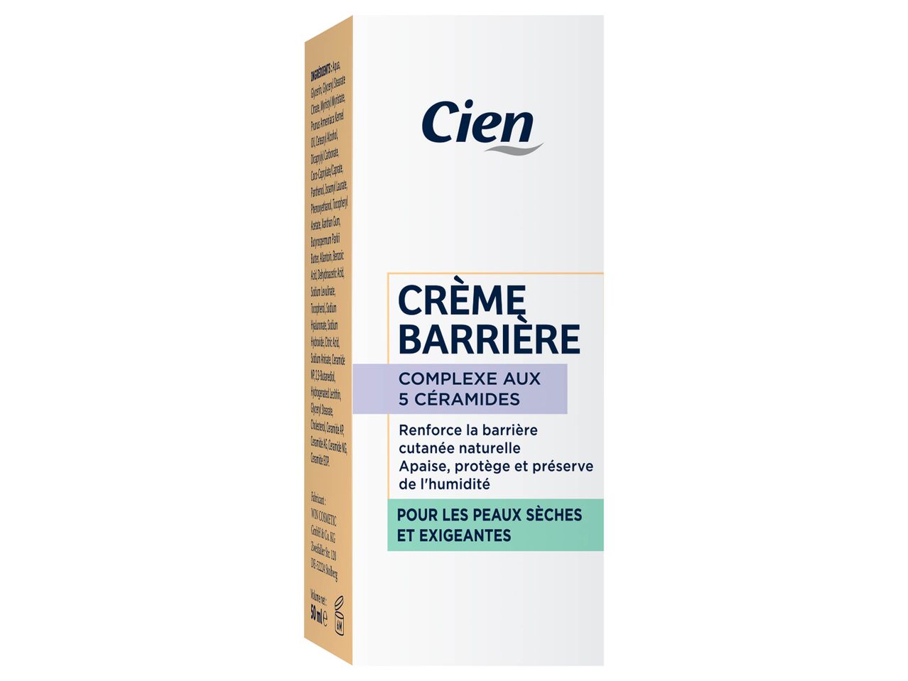 Crème barrière pour la peau