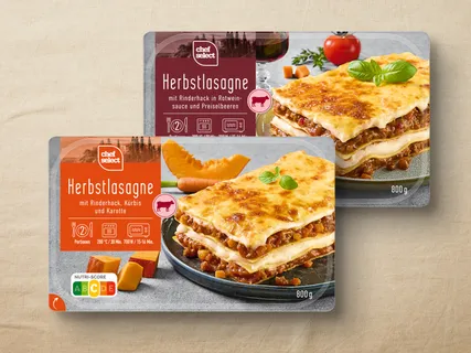 Chef Select Herbstlasagne