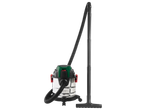 Parkside wet and dry vacuum with stainless steel tank and accessories.
