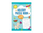 My Holiday Puzzle Book for children aged 5 and up with mazes and pictures.