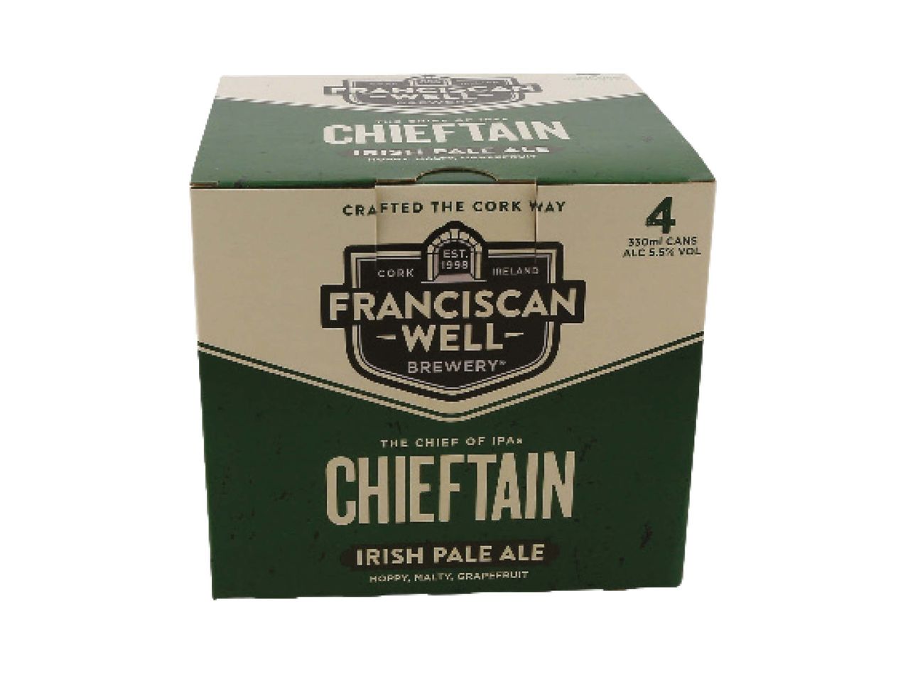 Go to full screen view: Chieftain IPA 5.5% - Image 1
